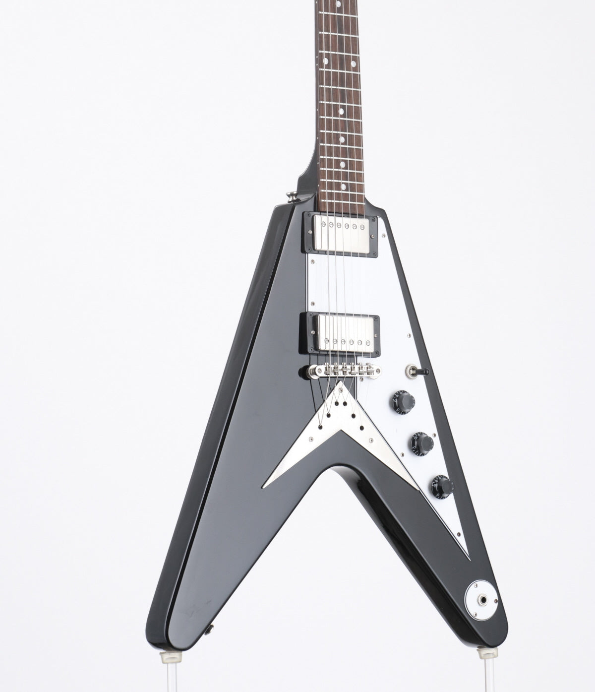 [SN 20081529943] USED Epiphone by Gibson / Inspired by Gibson Flying V Ebony [3.15kg / 2020] Epiphone [08]