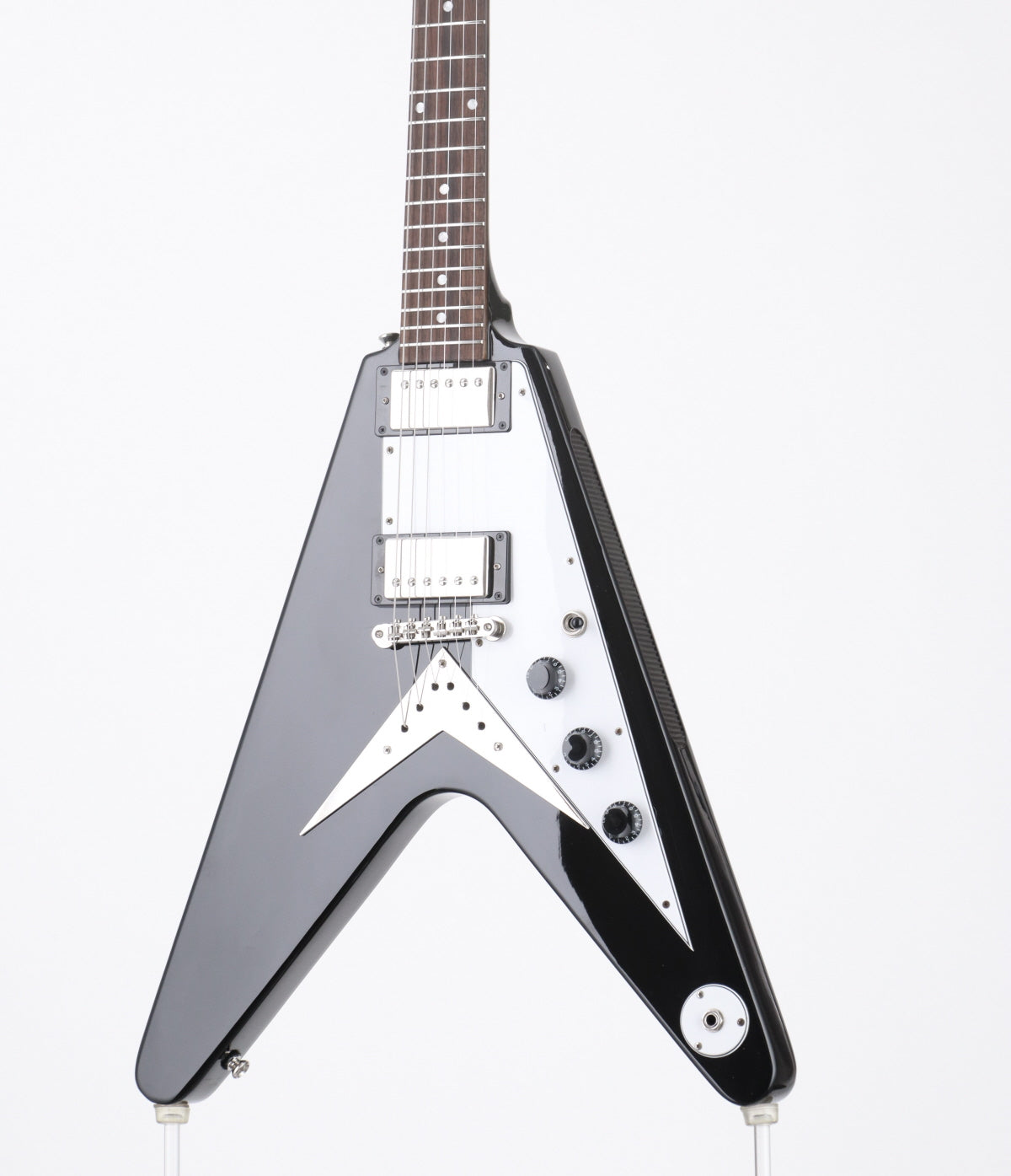 [SN 20081529943] USED Epiphone by Gibson / Inspired by Gibson Flying V Ebony [3.15kg / 2020] Epiphone [08]