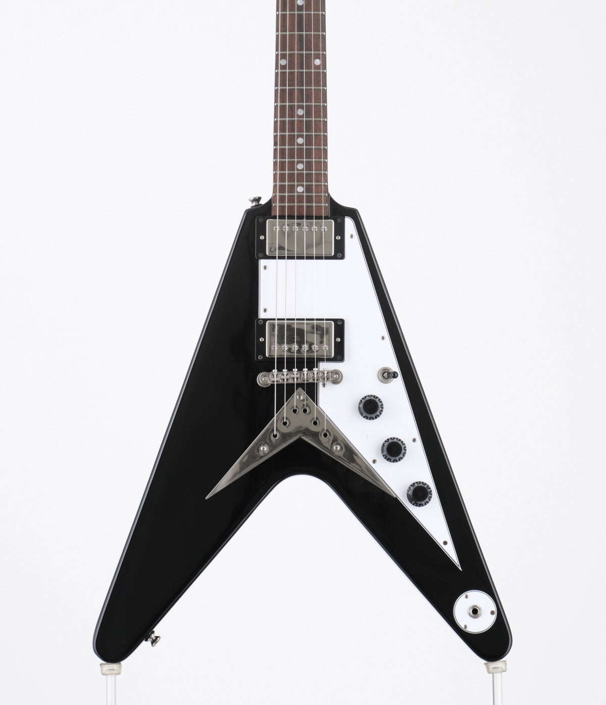 [SN 20081529943] USED Epiphone by Gibson / Inspired by Gibson Flying V Ebony [3.15kg / 2020] Epiphone [08]