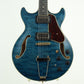 [SN PW21111539] USED Ibanez / Artcore Expressionist AMH90QM Trans Blue [12]