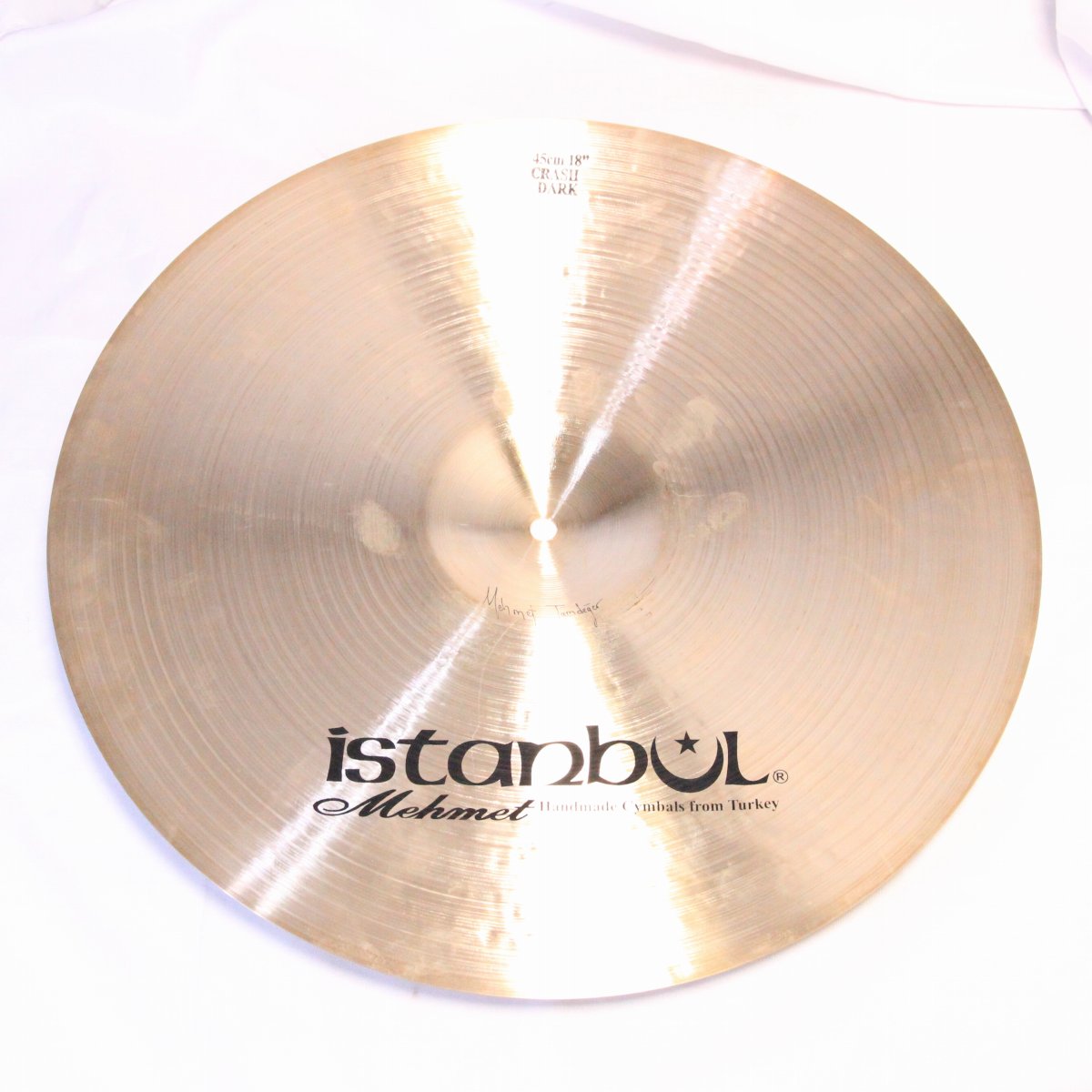 USED ISTANBUL / Mehmet TRADITIONAL DARK CRASH 18inch 1460g Istanbul Crash Cymbal [08]