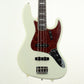 [SN R90537] USED Fender Custom Shop / 1966 Jazz Bass NOS Matching Head Olympic White [20]