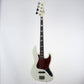 [SN R90537] USED Fender Custom Shop / 1966 Jazz Bass NOS Matching Head Olympic White [20]