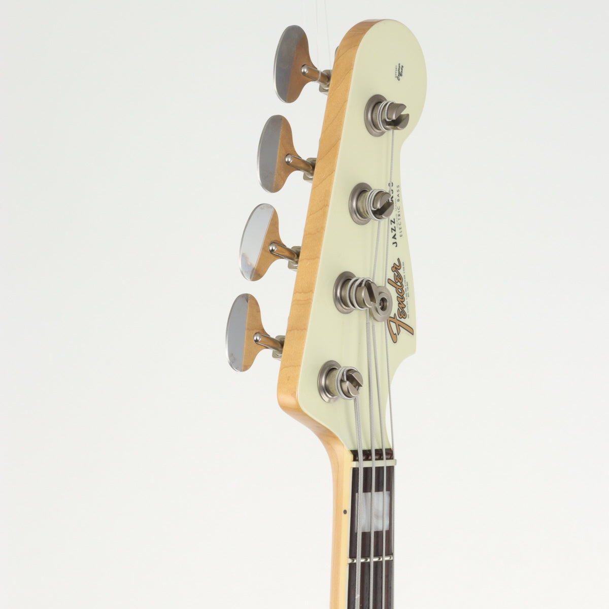 [SN R90537] USED Fender Custom Shop / 1966 Jazz Bass NOS Matching Head Olympic White [20]