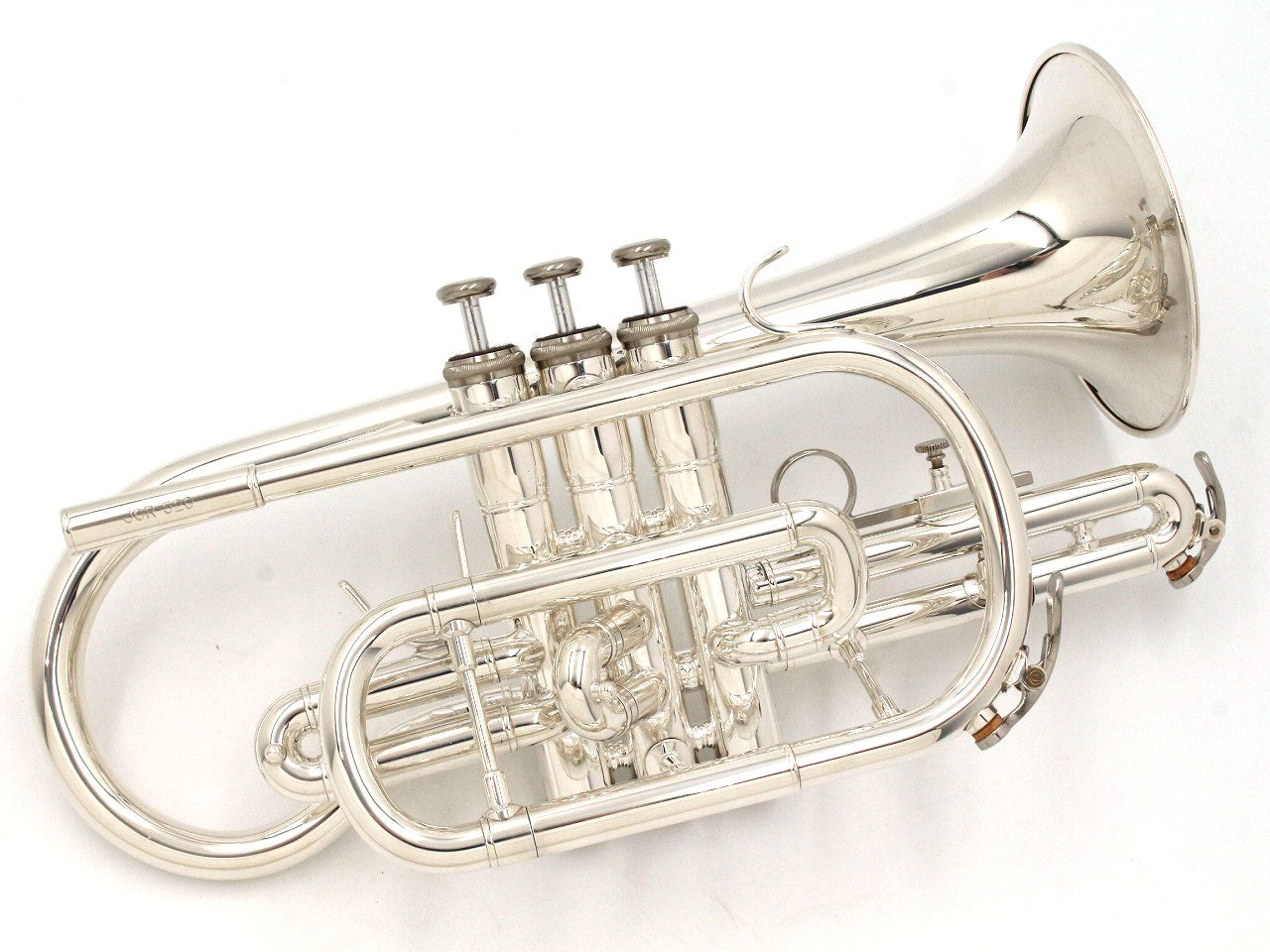 [SN TA06108] USED JUPITER / Cornet JCR-520S Silver plated [09]