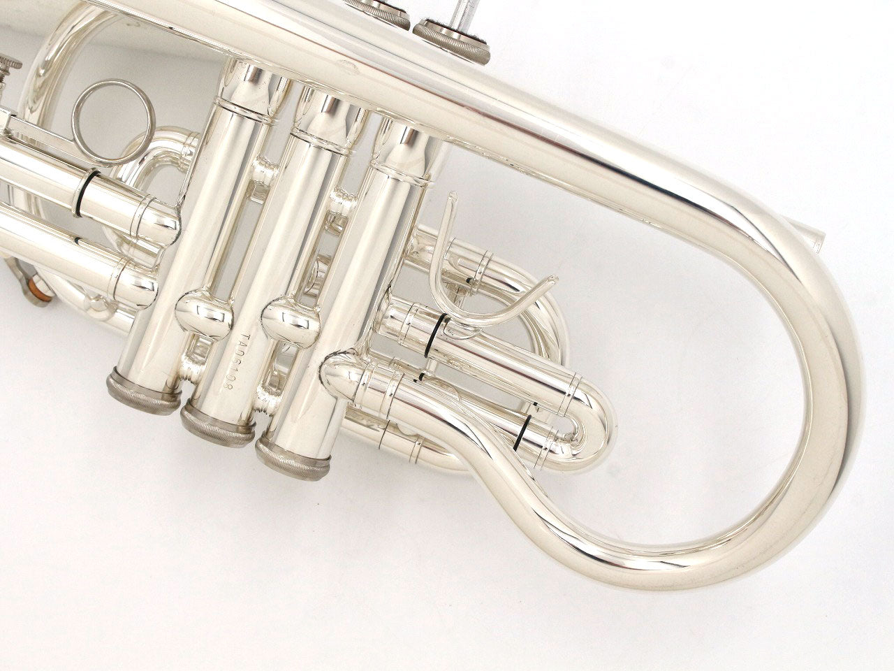 [SN TA06108] USED JUPITER / Cornet JCR-520S Silver plated [09]