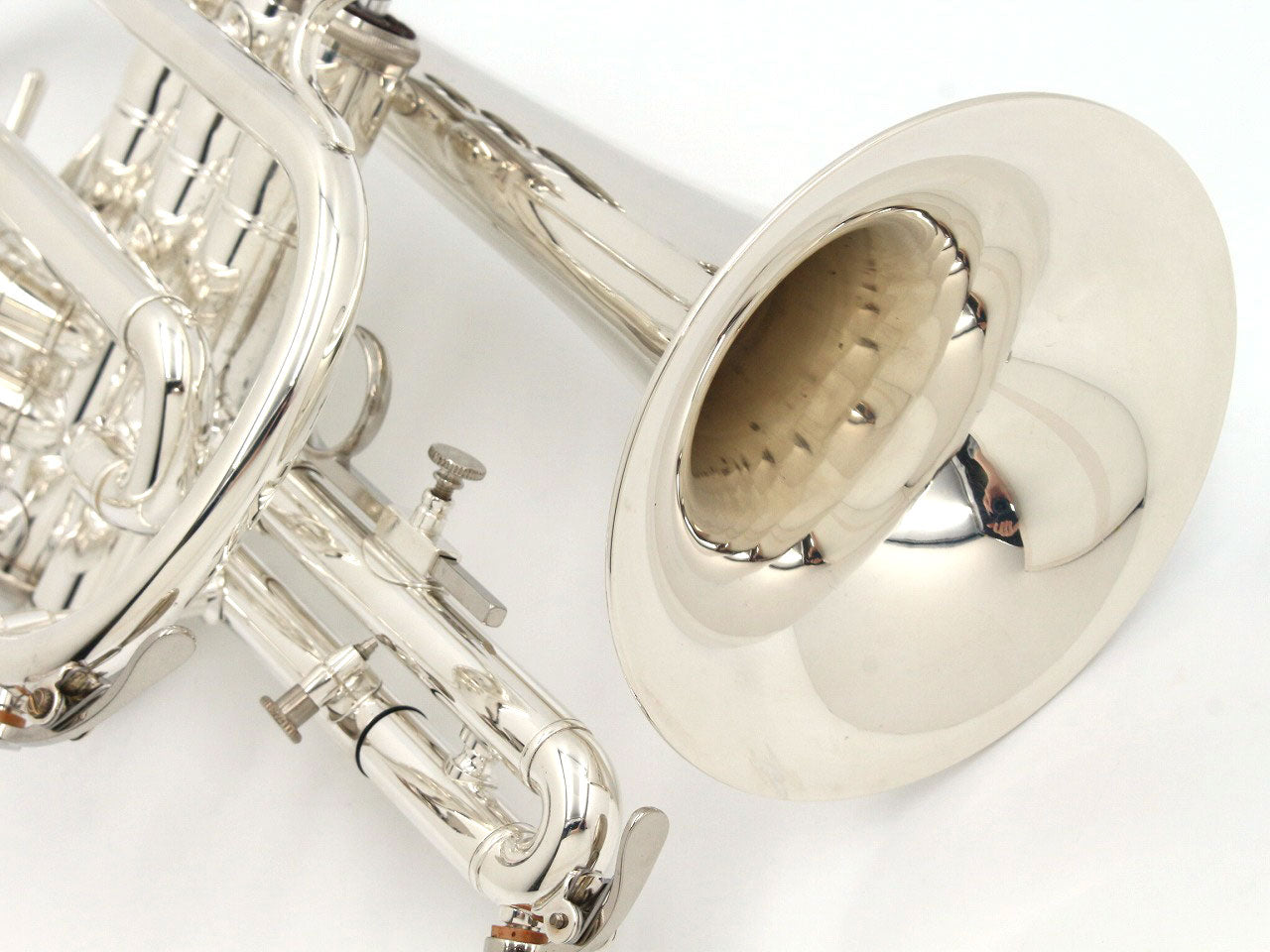 [SN TA06108] USED JUPITER / Cornet JCR-520S Silver plated [09]