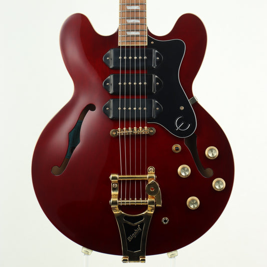 [SN 20081528597] USED Epiphone Epiphone / Limited Riviera Custom P93 Wine Red [20]