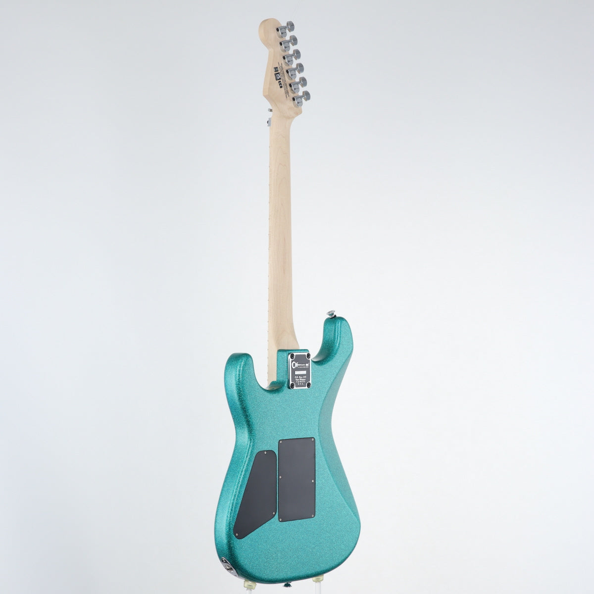 [SN MC226590] USED CHARVEL / San Dimas Style1 SSH FR M Aqua Flake [11]