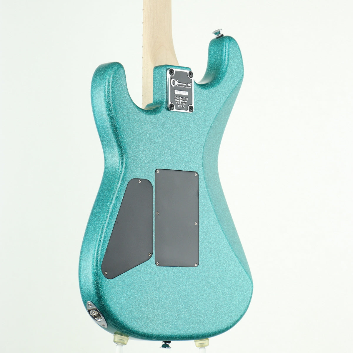 [SN MC226590] USED CHARVEL / San Dimas Style1 SSH FR M Aqua Flake [11]