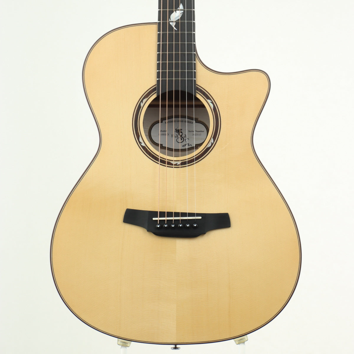 [SN 2023113] USED Naga Guitars / G-08OOC Natural [11]