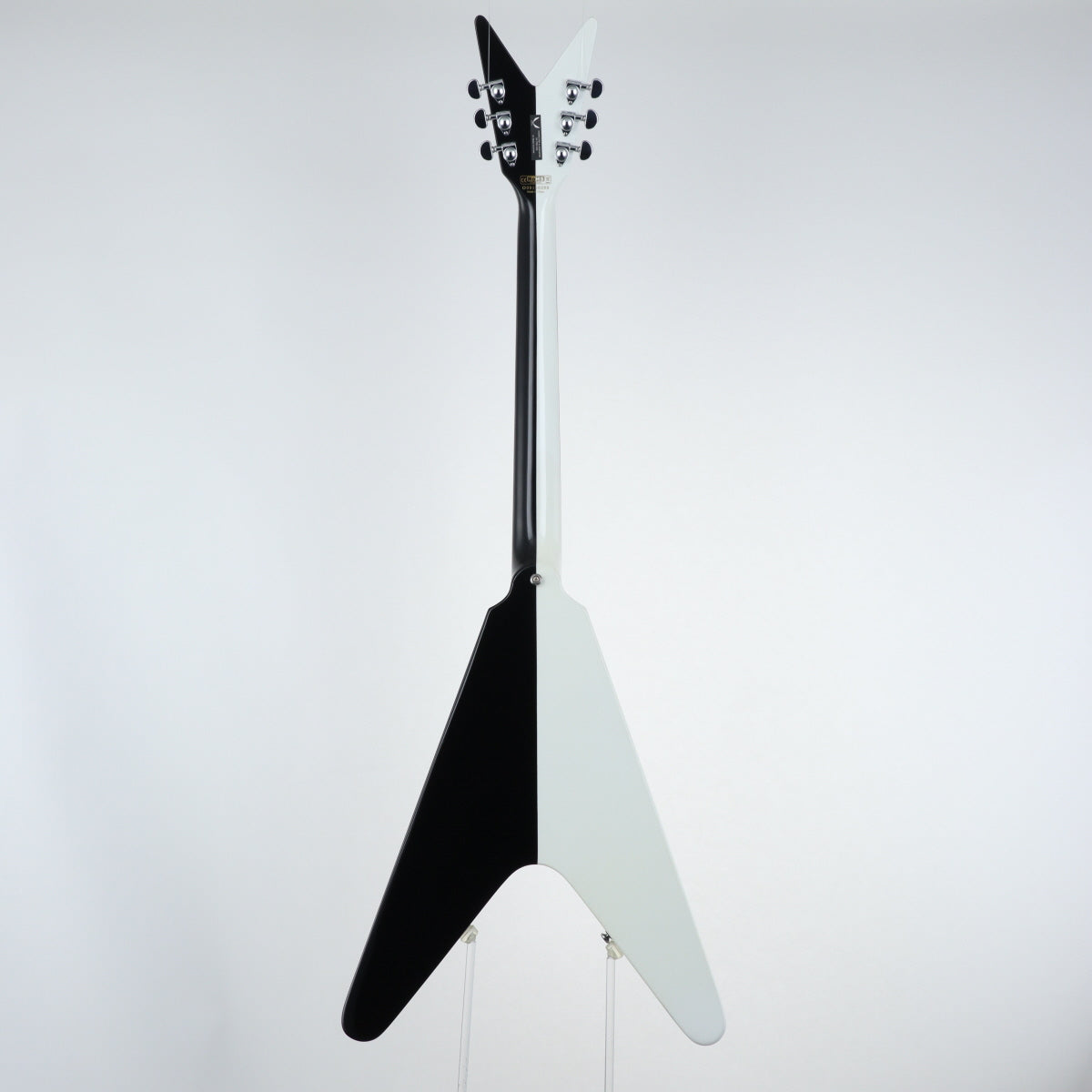 [SN O09120298] USED Dean / Michael Schenker Signature Retro V Black/White [11]