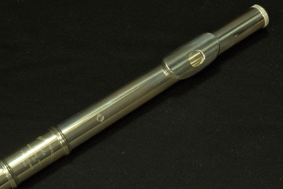 [SN EX31376] USED Muramatsu Muramatsu / EX Flute head pipe silver plated [20]