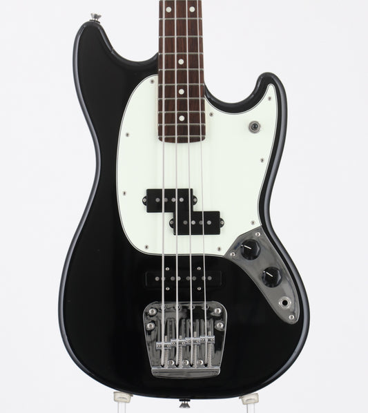 [SN JD19008673] USED Fender / Made in Japan Hybrid Mustang Bass Black [03]