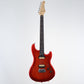 [SN 5074] USED KAMINARI GUITARS / K-LQ02 See Through Metallic Red Burst [12]