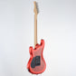 [SN 5074] USED KAMINARI GUITARS / K-LQ02 See Through Metallic Red Burst [12]