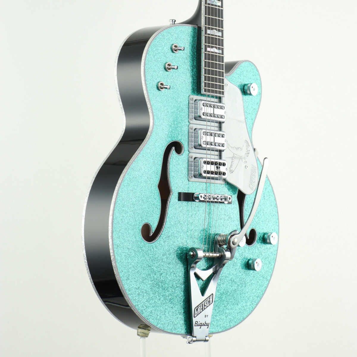 [SN JT23041659] USED GRETSCH / G6136T Kenny Falcon II Early Summer Green Sparkle [12]