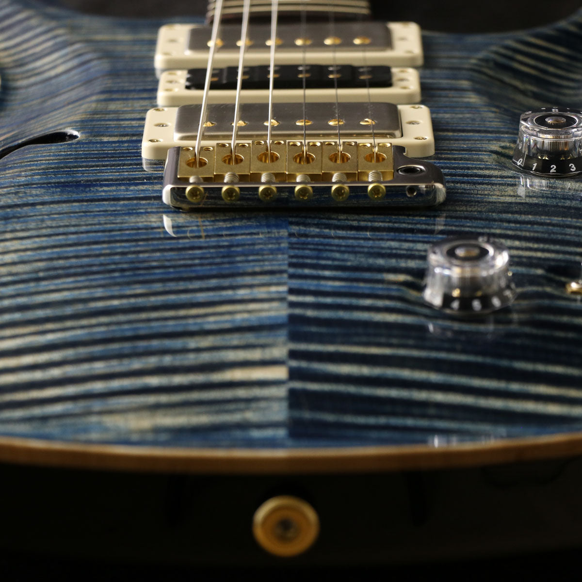 [SN 24 0396102] USED Paul Reed Smith (PRS) / 2024 Special Semi-Hollow 10Top Faded Whale Blue Pattern Neck [03]