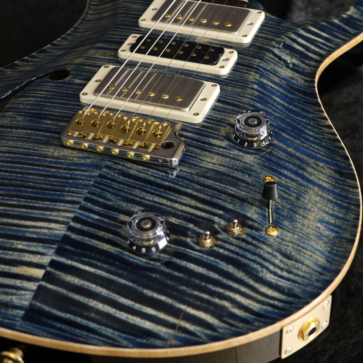 [SN 24 0396102] USED Paul Reed Smith (PRS) / 2024 Special Semi-Hollow 10Top Faded Whale Blue Pattern Neck [03]