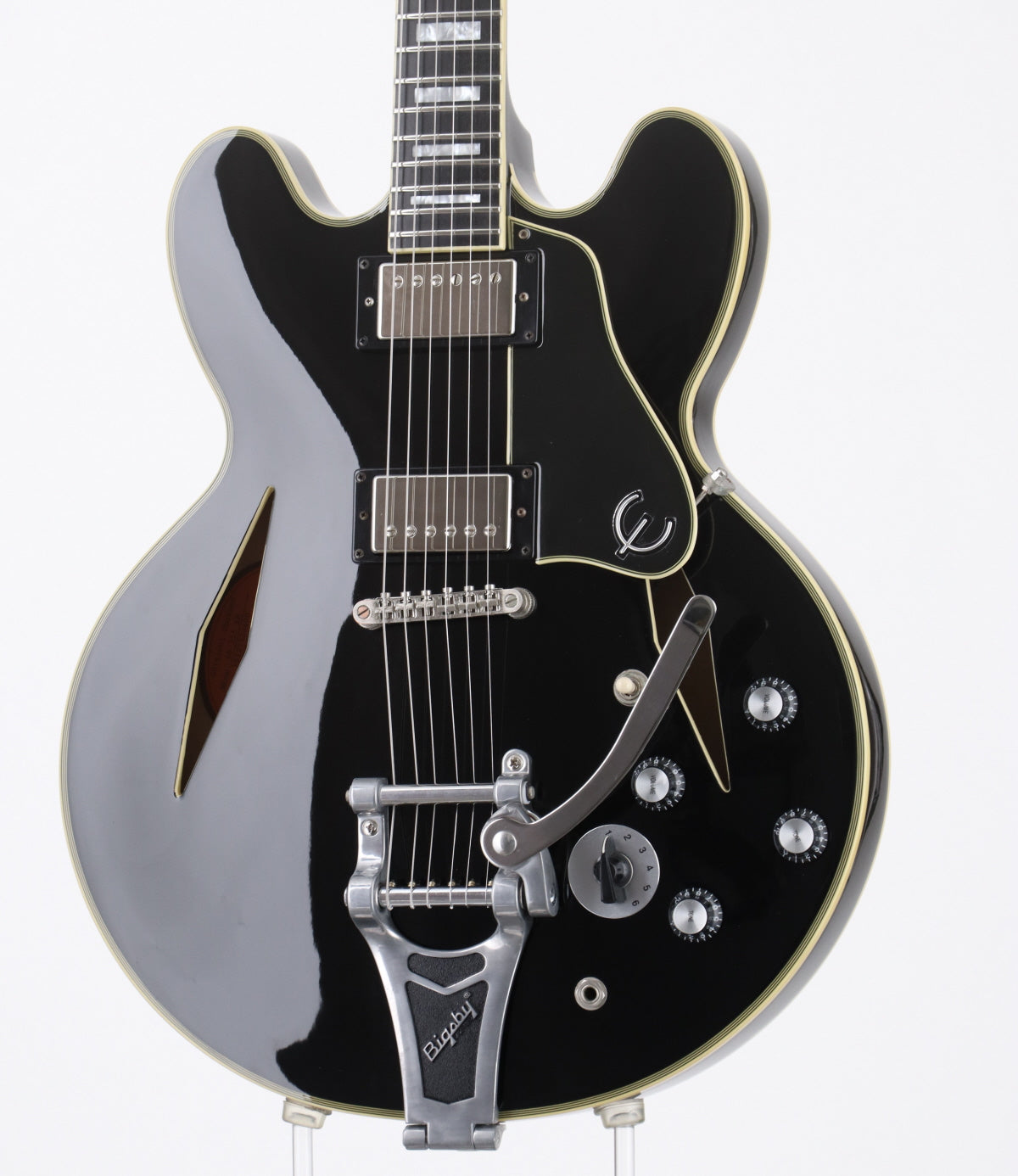 [SN 19121524600] USED Epiphone / Limited Edition Shinichi Ubukata ES-355 Custom Outfit Ebony [09]