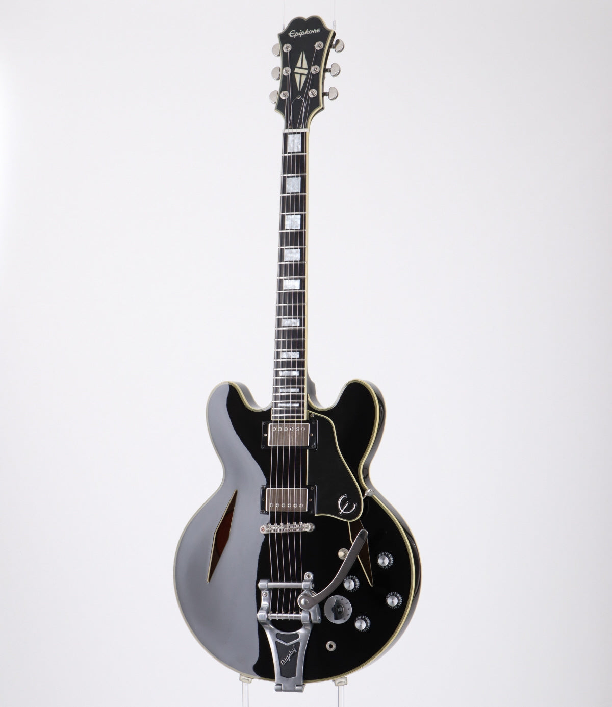 [SN 19121524600] USED Epiphone / Limited Edition Shinichi Ubukata ES-355 Custom Outfit Ebony [09]