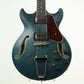 [SN 21 PW22010773] USED Ibanez Ibanez / Artcore Expressionist AMH90QM Trans Blue [20]