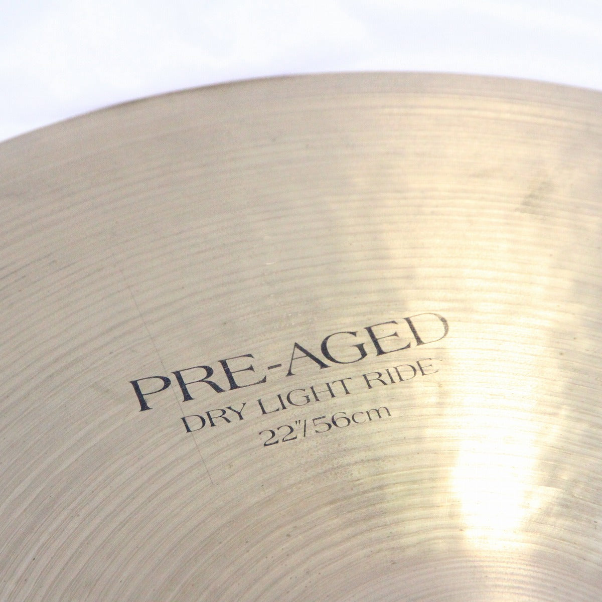 USED ZILDJIAN / K 22" PRE-AGED DRY LIGHT RIDE 2450g K Zildjian Ride Cymbal [08]