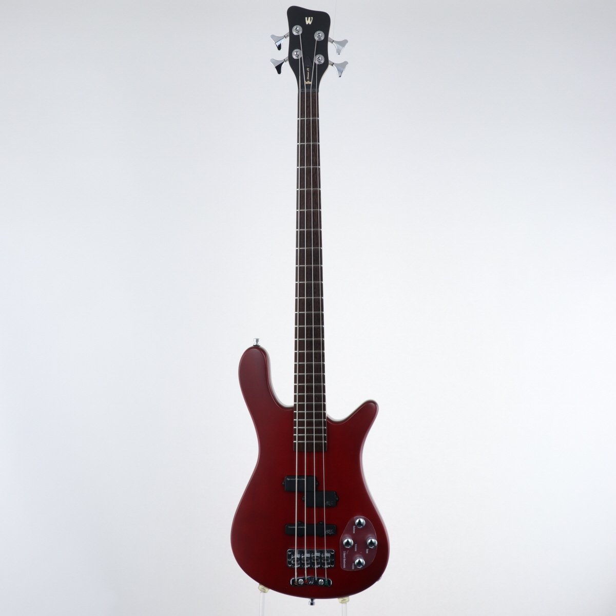 [SN RB H 556086-18] USED Warwick / Rockbass Streamer LX4 Burgundy Red Transparent Satin [11]