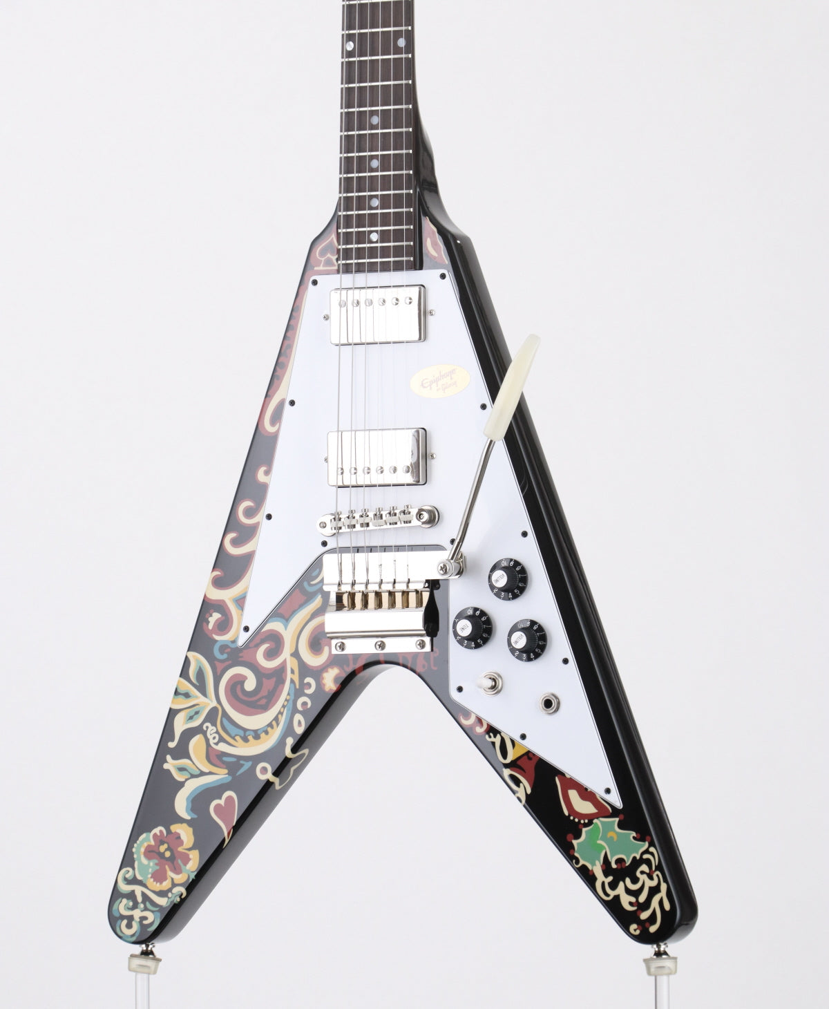 [SN 24071522151] USED Epiphone / Jimi Hendrix Love Drops Flying V Ebony 2024 [09]