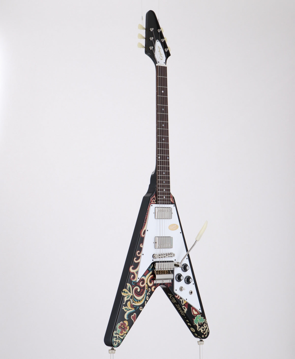 [SN 24071522151] USED Epiphone / Jimi Hendrix Love Drops Flying V Ebony 2024 [09]