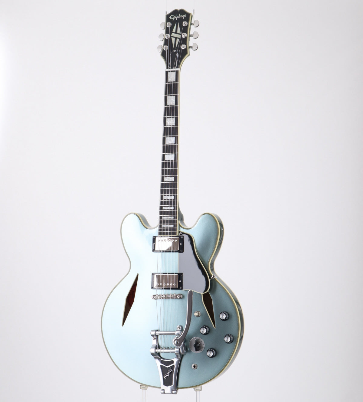 [SN 23021510083] USED Epiphone / Shinichi Ubukata ES-355 Custom Bigsby ver.02 Pelham Blue 2023 [09]