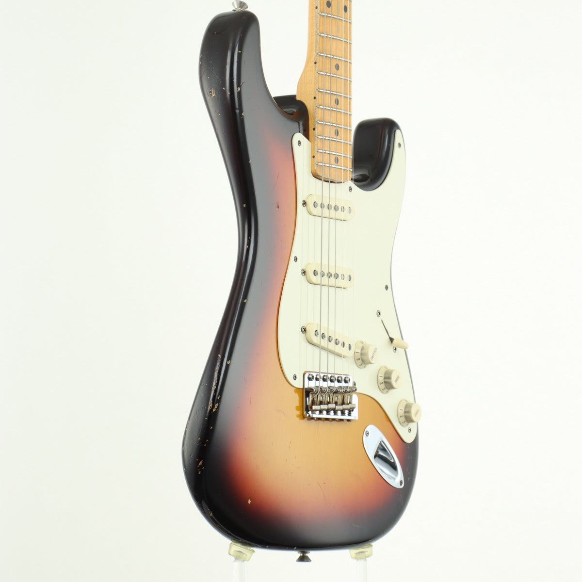 [SN R64621] USED Fender Custom Shop / Master Built Todd Krause 1958 Stratocaster Relic 3-Color Sunburst [11]