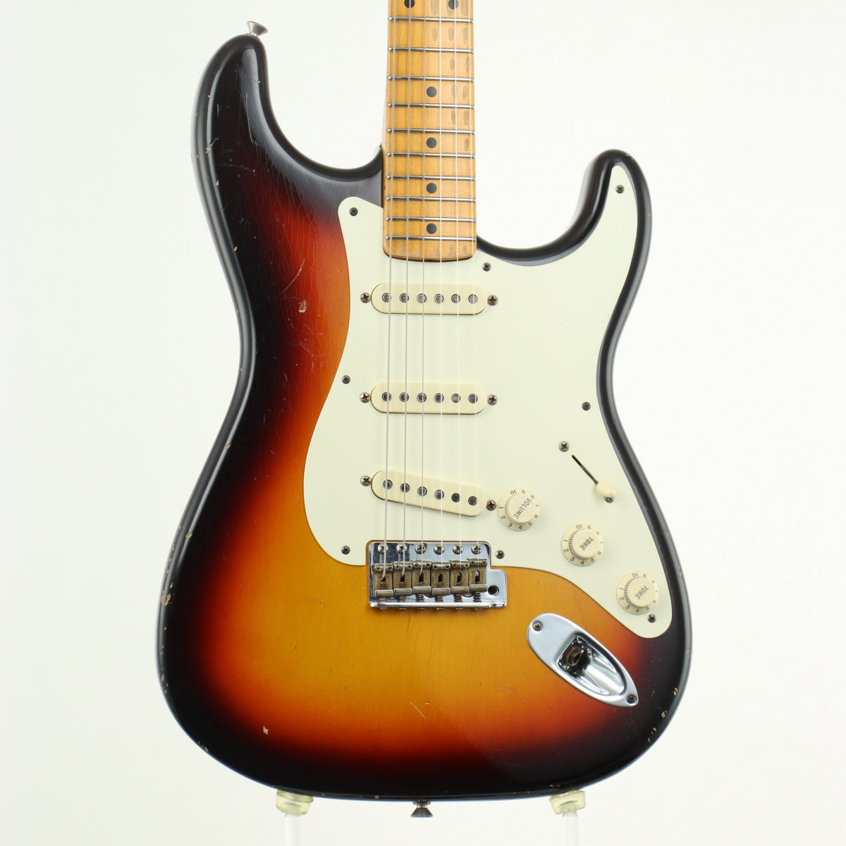 [SN R64621] USED Fender Custom Shop / Master Built Todd Krause 1958 Stratocaster Relic 3-Color Sunburst [11]