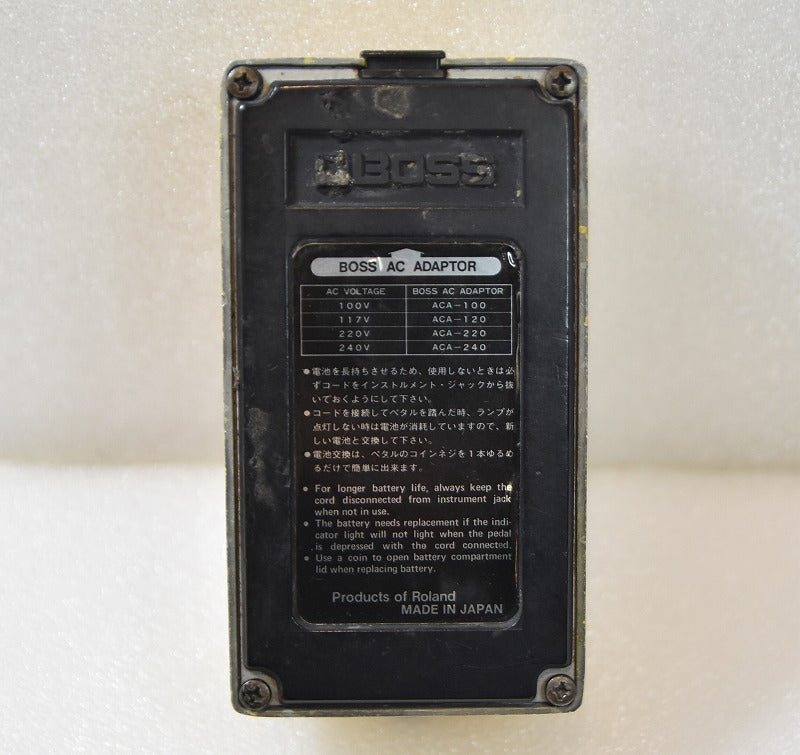 [SN 0200] USED BOSS / OD-1 / JRC4558D Made in Japan [12]