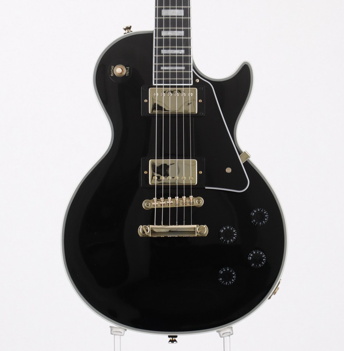 [SN 24091522480] USED Epiphone / Inspired by Gibson Les Paul Custom Ebony [made in 2024/4.14kg] Epiphone Les Paul Custom [08]