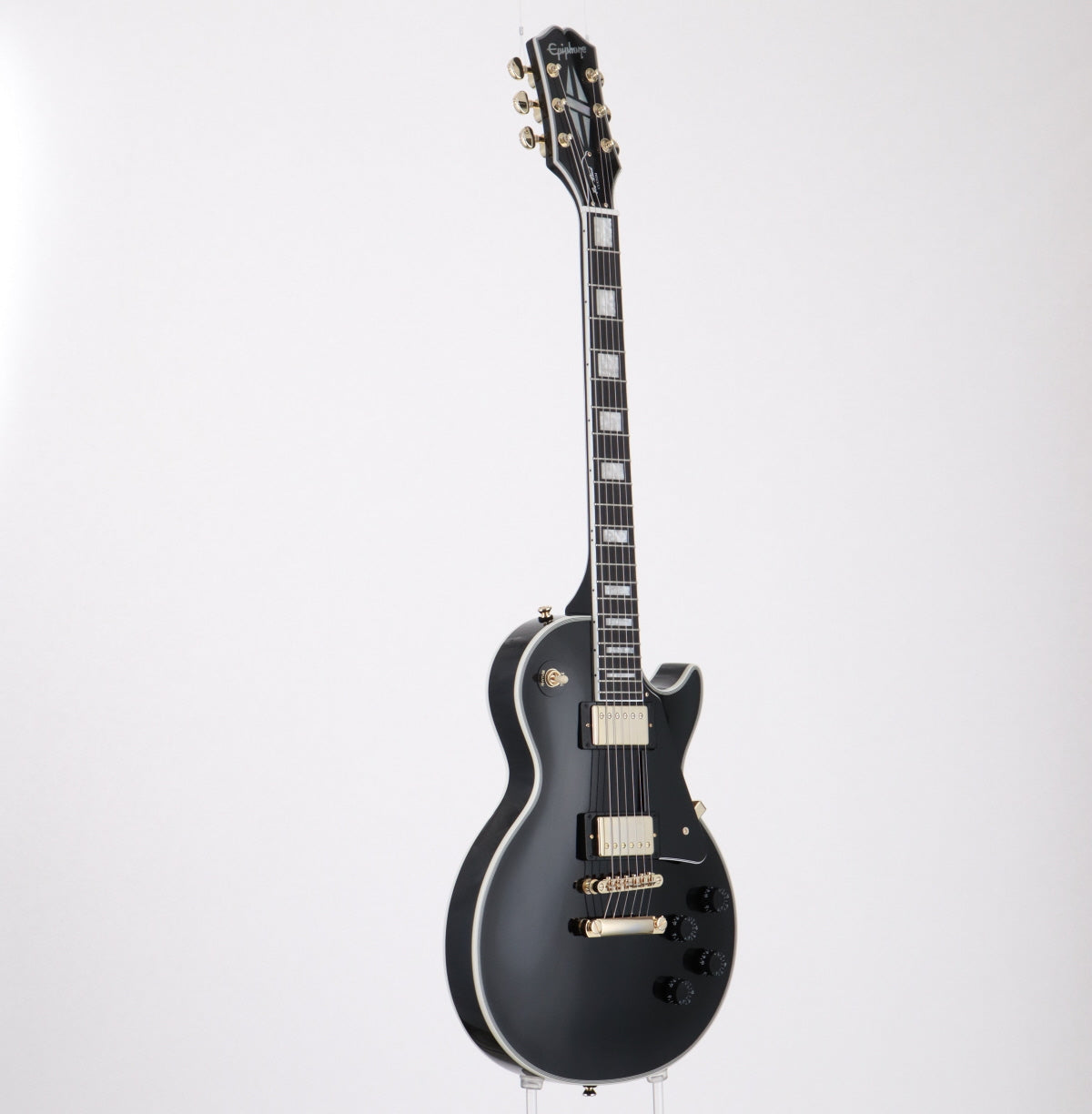 [SN 24091522480] USED Epiphone / Inspired by Gibson Les Paul Custom Ebony [made in 2024/4.14kg] Epiphone Les Paul Custom [08]