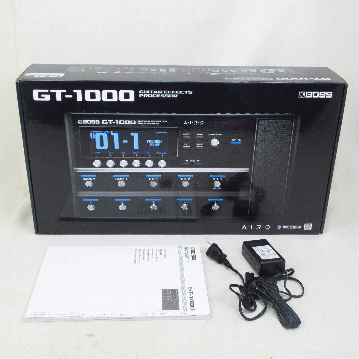 USED BOSS / GT-1000 Guitar Effects Processor Multi-Effects Processor &amp; CB-BU10 Gig Bag [09]