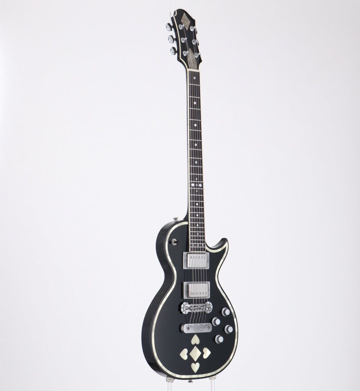 USED GRECO Zemaitis / GZ-2600IF/HEART Black [06 – Ishibashi
