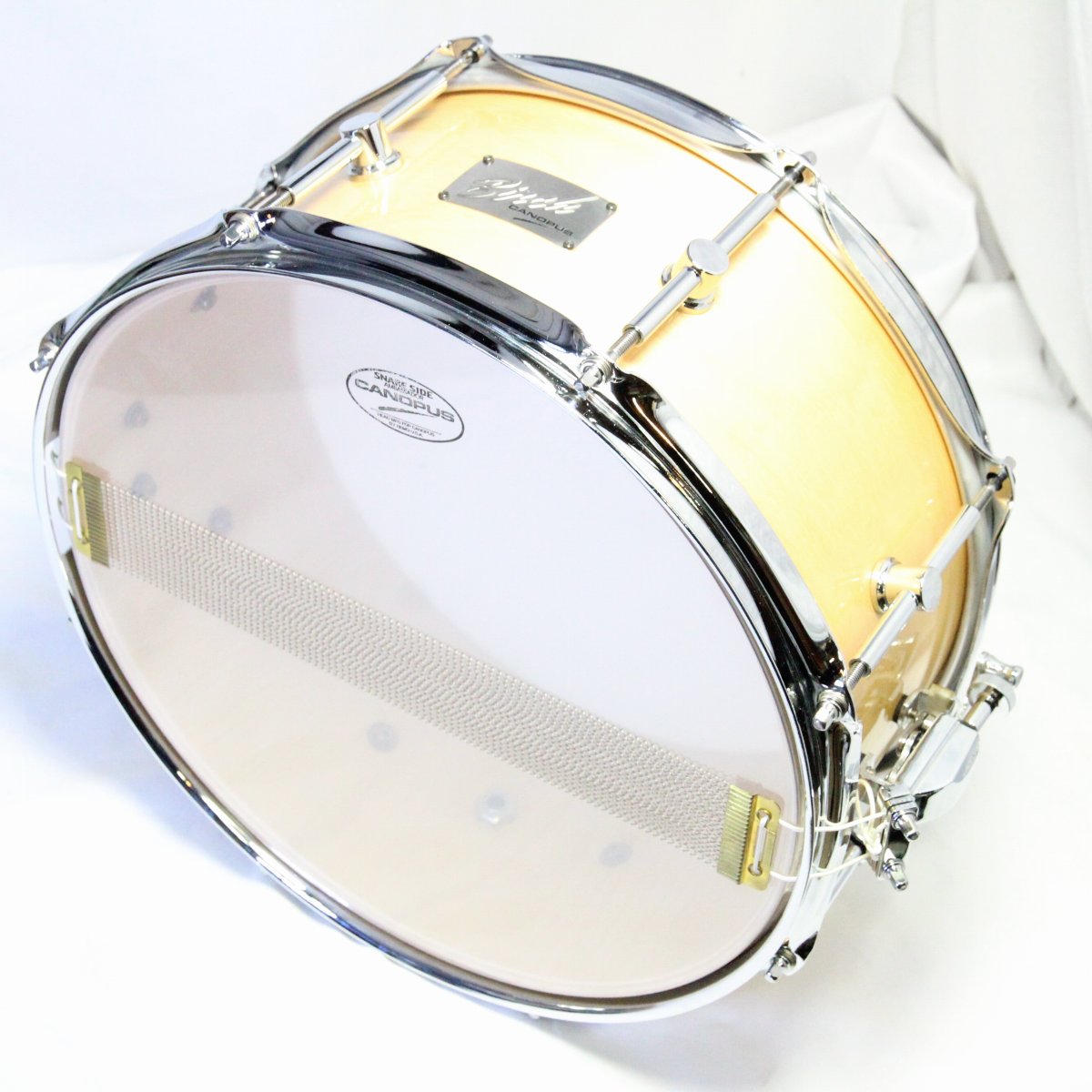 [SN 00055] USED CANOPUS / BR-1465 Birch Series Natural LQ 14x6.5 CANOPUS Birch Snare Drum [08]