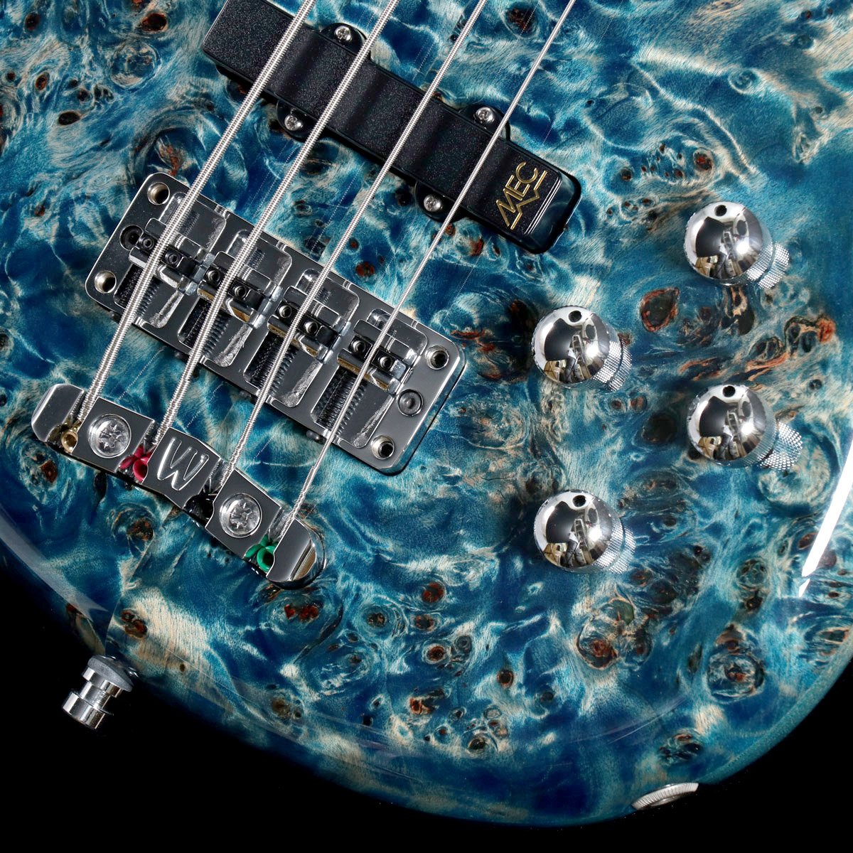 [SN H 161436 15] USED Warwick / Custom Shop Master Built Streamer LX 4 Bleached Blue [4.13kg / 2015] Warwick [08]