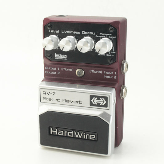 USED DIGITECH / HardWire RV-7 Stereo Reverb [03]