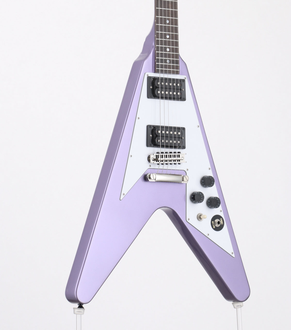 [SN 23061520452] USED Epiphone / Kirk Hammett 1979 Flying V Purple Metallic 2023 [09]