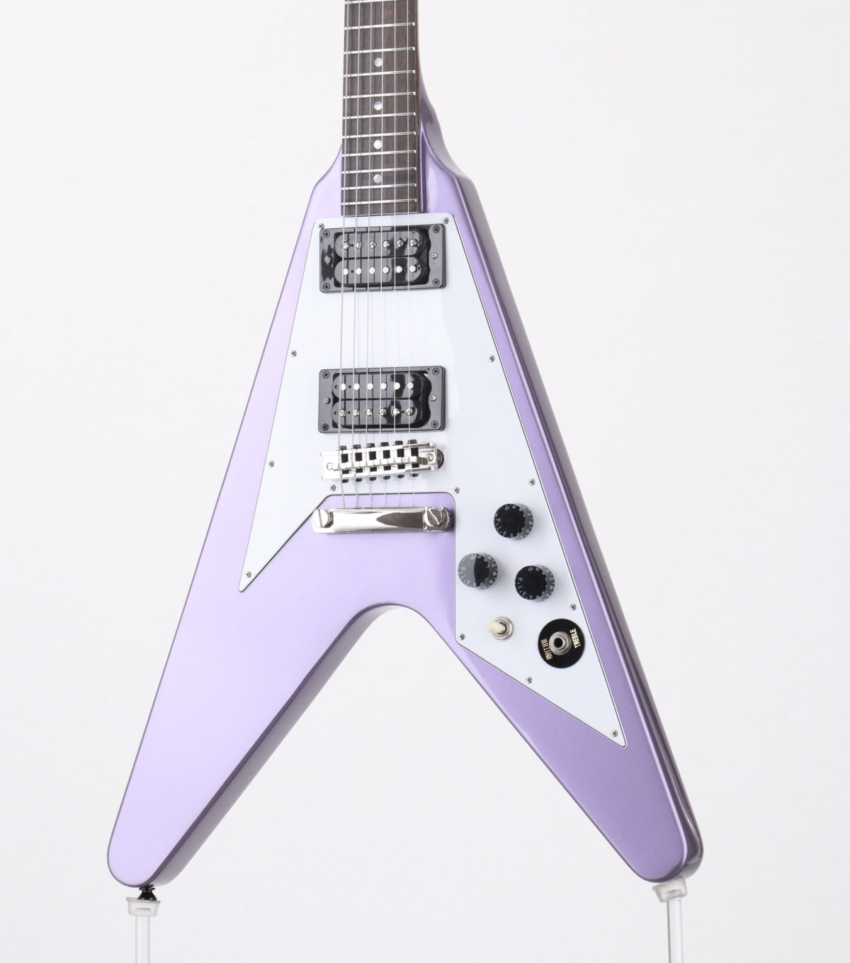 [SN 23061520452] USED Epiphone / Kirk Hammett 1979 Flying V Purple Metallic 2023 [09]