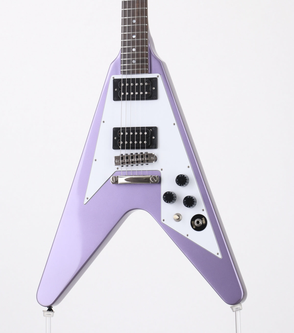 [SN 23061520452] USED Epiphone / Kirk Hammett 1979 Flying V Purple Metallic 2023 [09]