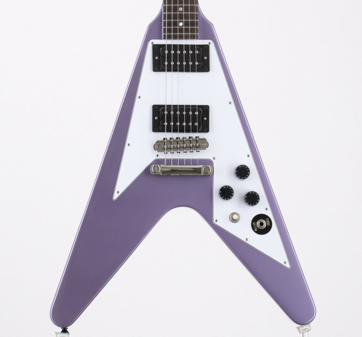 [SN 23061520452] USED Epiphone / Kirk Hammett 1979 Flying V Purple Metallic 2023 [09]