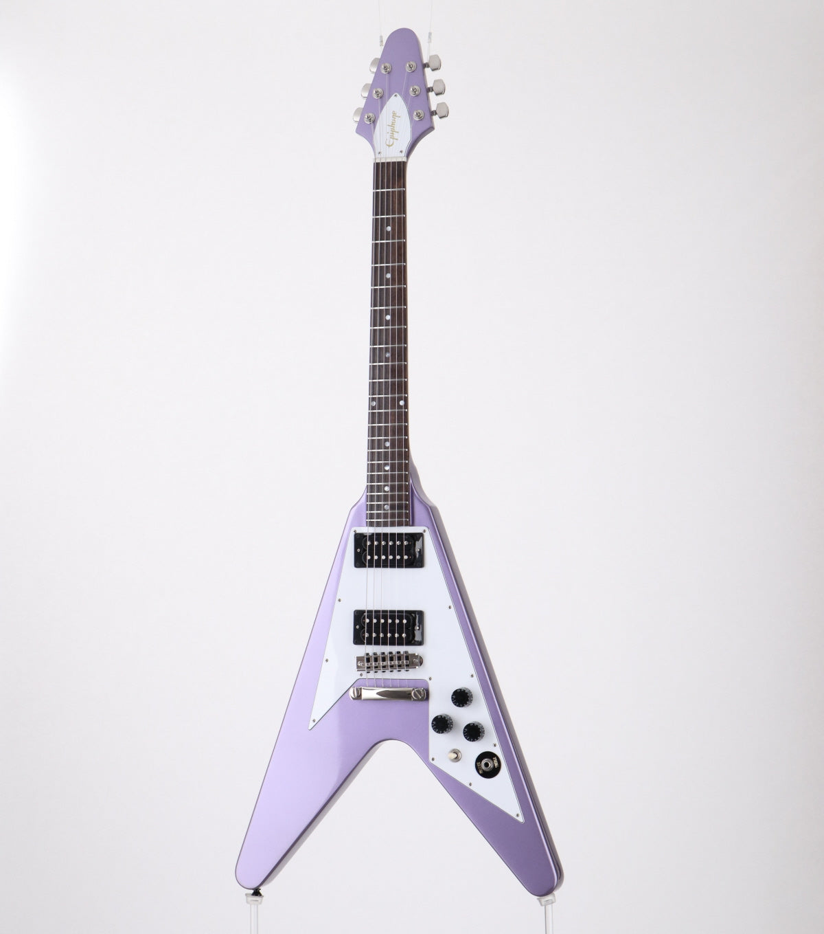 [SN 23061520452] USED Epiphone / Kirk Hammett 1979 Flying V Purple Metallic 2023 [09]