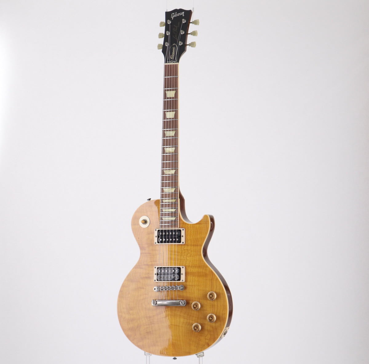 [SN 002114] USED Gibson USA / Les Paul Classic Plus Trans Amber 2000 [05]