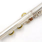 [SN 78406] USED SANKYO / All silver flute ARTIST P.A. NEL CC, all tampos replaced [09]