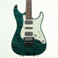 [SN 100907] USED SCHECTER / EX-V-22-CTM-FRT / Exceed Black Turquoise [11]