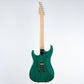 [SN 100907] USED SCHECTER / EX-V-22-CTM-FRT / Exceed Black Turquoise [11]